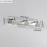 Retro Crystal Vanity Lights: Elegant Armed Wall Light Fixtures