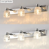 Retro Crystal Vanity Lights: Elegant Armed Wall Light Fixtures