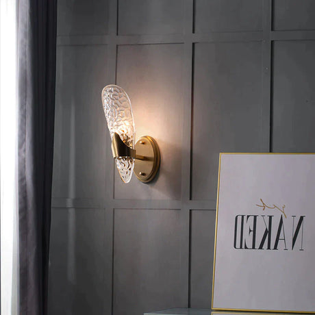 Retro Light Luxury Nordic All Copper Wall Lamp Lamps