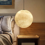 Romantic Modern White Glass Pendulum Light - 1-Light Ceiling Hang Lamp 10/12/16 Wide