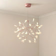 Rose Gold Acrylic Tree Branch Pendant Light With Led - Modern Ceiling Chandelier 45 /