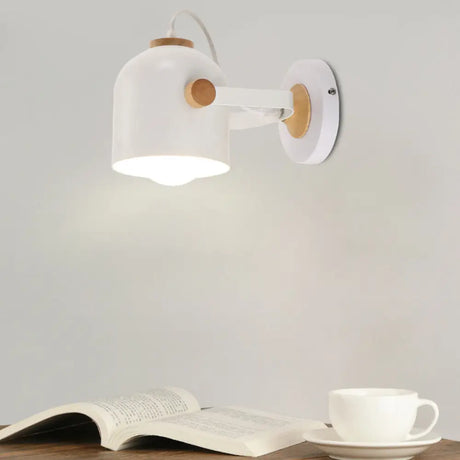 Rotatable Corridor Cup Ceiling Light - Metal With Macaron Loft Candy Colored Finish Single Bulb
