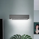 Rotatable Led Sconce Lamp: Modern Aluminum Wall Mounted Lighting In Warm/White Light -