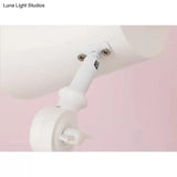Rotatable Metal Bunny Desk Light - Modern Stylish Lamp (White Finish)