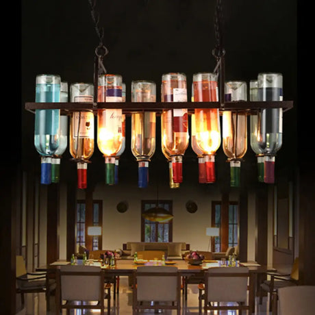 Rustic Metal Pendant Lighting Kit - Industrial Style Hang Lights For Dining Room 1/2/3 Light