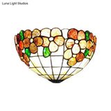 Shell Flower Wall Sconce - Lodge Style Lighting For Living Room