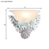 Shell Led Wall Lamp: Modern Stylish Bell Light For Baby Kid Bedroom