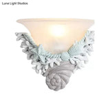 Shell Led Wall Lamp: Modern Stylish Bell Light For Baby Kid Bedroom