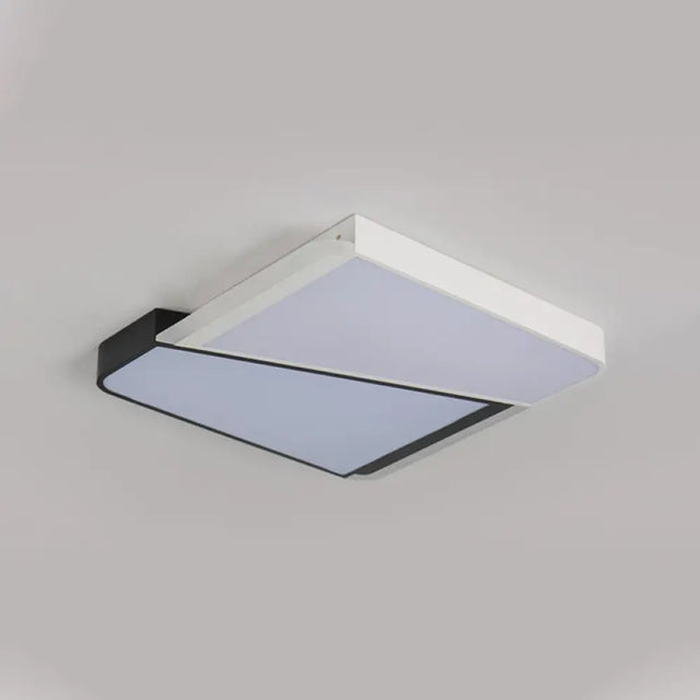 Simple Style White Led Flush Mount Light With Acrylic Shade - 18/23.5 For Bedroom In Warm/White