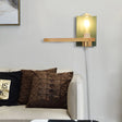 Simple Wall Mounted Lighting Fixture In Black/Green Metal With 1 Light Bare Bulb For Corridor Green