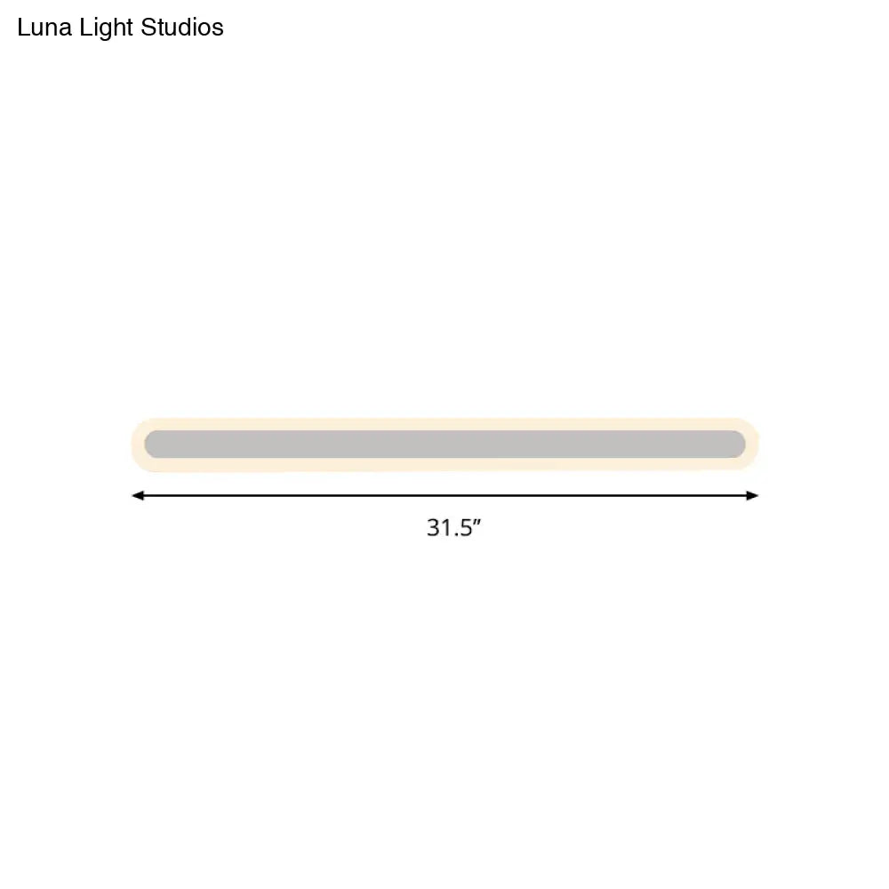 Simplicity Led White/Warm Wall Sconce Lamp - 3 Sizes Available