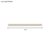 Simplicity Led White/Warm Wall Sconce Lamp - 3 Sizes Available