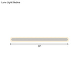 Simplicity Led White/Warm Wall Sconce Lamp - 3 Sizes Available