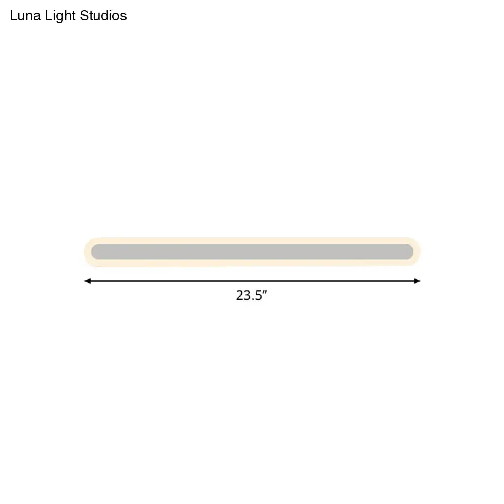 Simplicity Led White/Warm Wall Sconce Lamp - 3 Sizes Available