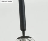 Sleek 3-Light Glass Pendant: Modern Creative Multi-Light Fixture For Clothing Stores