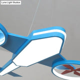 Sleek Acrylic Panel Pendant Light For Childrens Bedroom Kindergarten Or Kids Room
