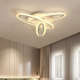 Sleek Acrylic Semi Flush Ceiling Light - Oval Shape 31.5’/47’ Width 3/5 Bulb Options Warm/White