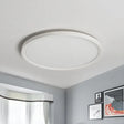 Sleek And Modern Acrylic Led Flush Mount Ceiling Light Fixture In Warm/White Multiple Sizes