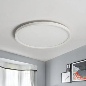 Sleek And Modern Acrylic Led Flush Mount Ceiling Light Fixture In Warm/White Multiple Sizes