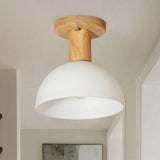 Sleek Led Ceiling Mount Light With Frosted Glass Shade - Ideal For Stairs And Kitchens 1 / White