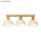Sleek Led Ceiling Mount Light With Frosted Glass Shade - Ideal For Stairs And Kitchens