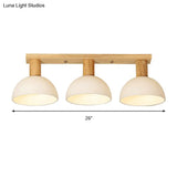 Sleek Led Ceiling Mount Light With Frosted Glass Shade - Ideal For Stairs And Kitchens