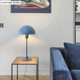Sleek Macaron Umbrella Desk Lamp For Childs Bedroom