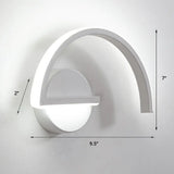 Sleek Metal Led Wall Sconce For Minimalistic Bedroom Lighting