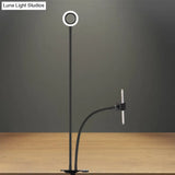 Sleek Metal Round Usb Mirror Lamp With Portable Led Fill Lighting And Flexible Arm Simplicity