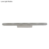 Sleek White Led Metal Bathroom Sconce Light Fixture: Simplicity At Its Finest