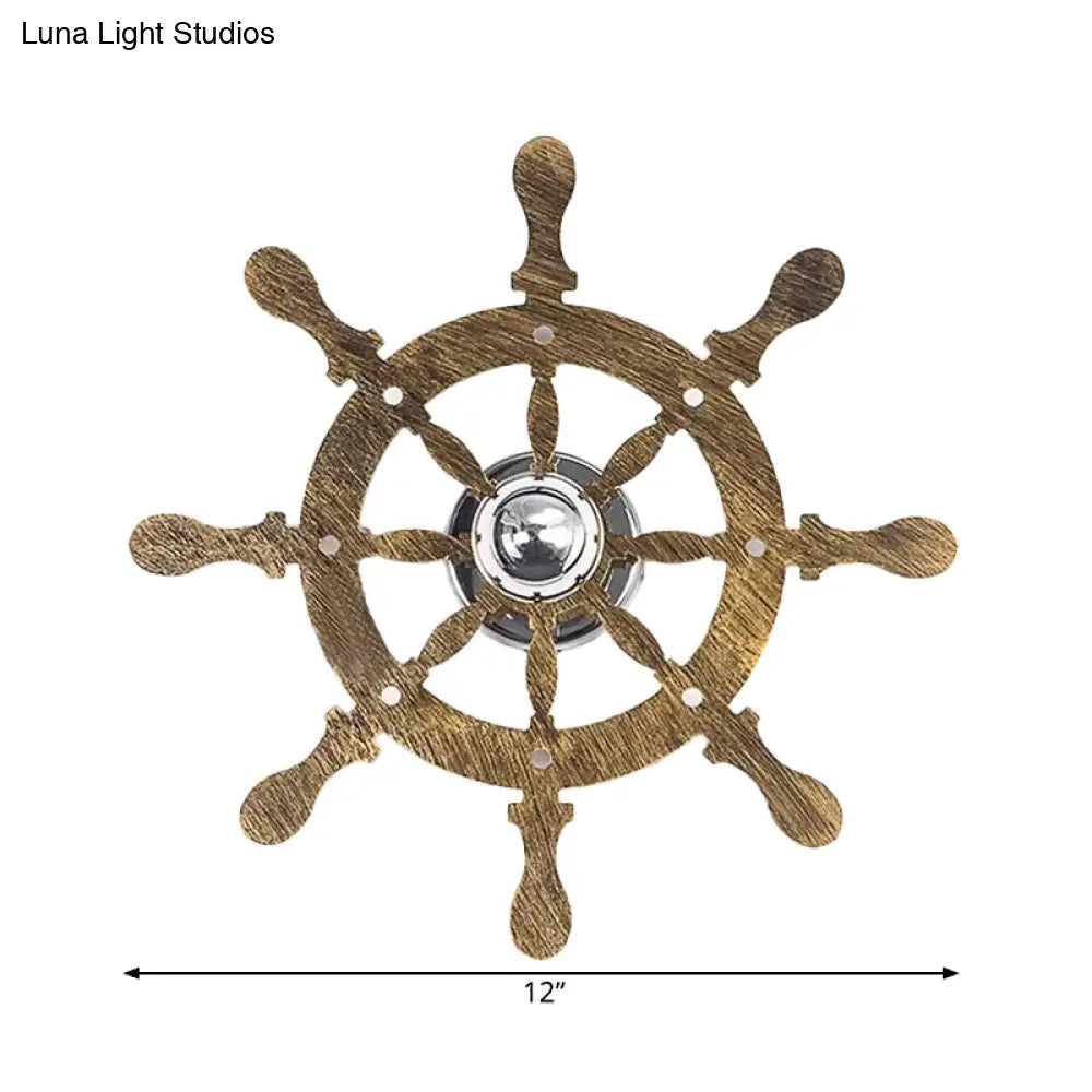 Sleek Wood Wall Sconce Light: Modern And Lovely Single Light For Corridor Nursing Room