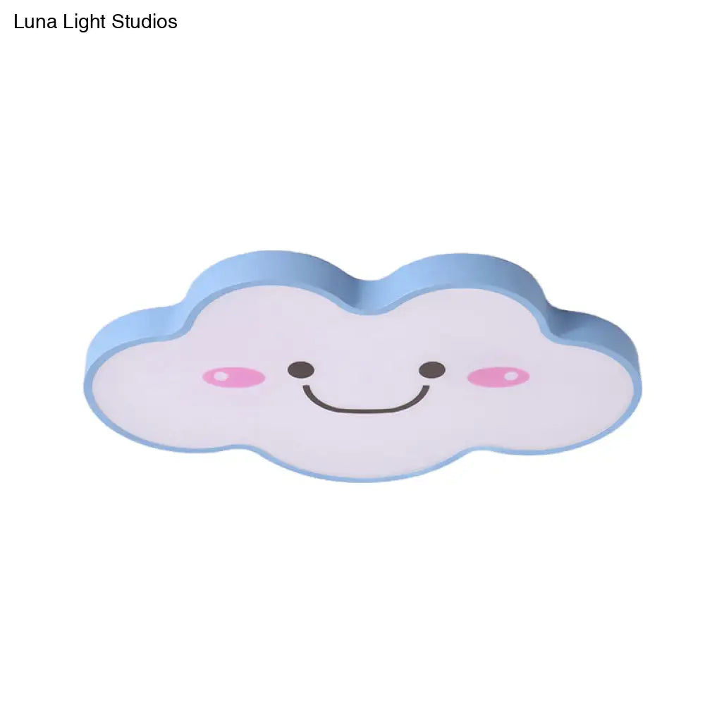 Smiling Cloud Ceiling Light - Children’s Nordic Style Acrylic Fixture