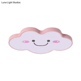 Smiling Cloud Ceiling Light - Children’s Nordic Style Acrylic Fixture