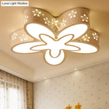 Starfish Shaped Kindergarten Ceiling Light - Acrylic Flush Mount Cartoon Fixture