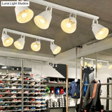 Stylish Bucket Ceiling Light Fixture - Rotatable Semi Flush Mount Lighting With 2/3/4 Lights