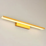 Stylish Linear Led Vanity Sconce: Wall-Mounted Silver/Black Lamp With Acrylic Shade In Warm/White