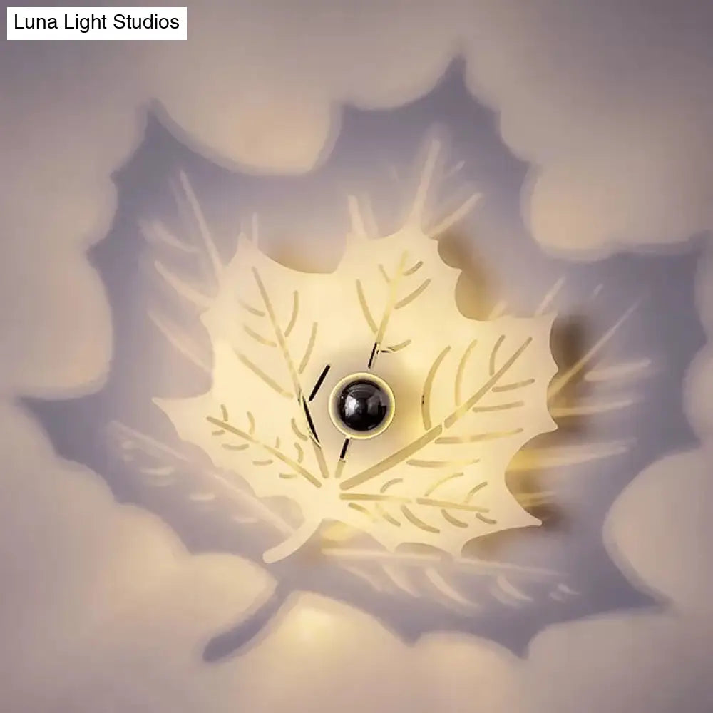 Stylish Metal Wall Sconce For Study Room Or Childs Bedroom With Single Light