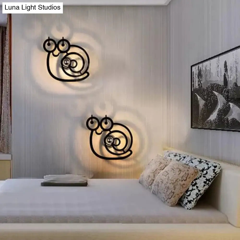 Stylish Metal Wall Sconce For Study Room Or Childs Bedroom With Single Light