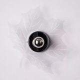 Stylish Metal Wall Sconce For Study Room Or Childs Bedroom With Single Light Clear / A