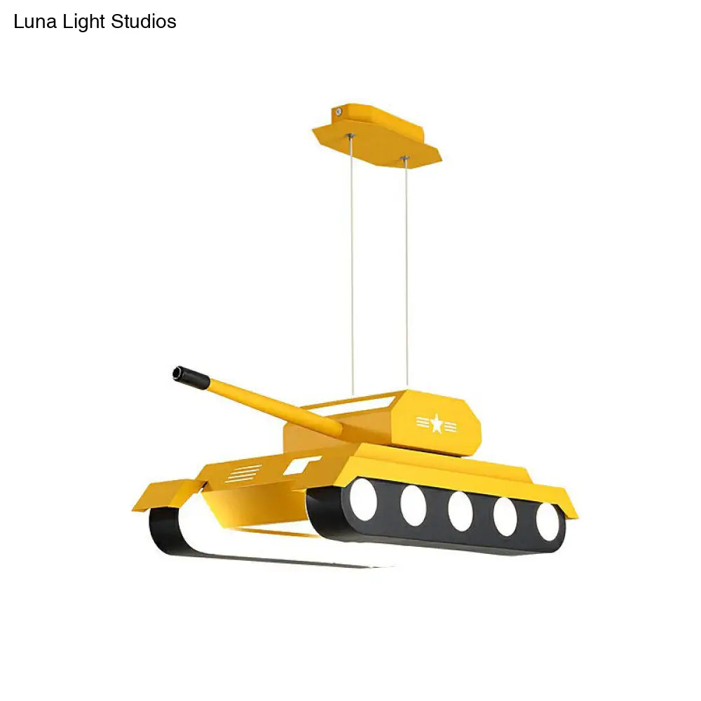 Tank Led Suspension Nursery Chandelier Modern Acrylic Lighting Fixture