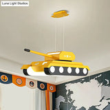 Tank Led Suspension Nursery Chandelier Modern Acrylic Lighting Fixture
