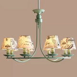 Tapered Green Metal Pendant Light Nordic Style Hanging For Kindergarten 6 /