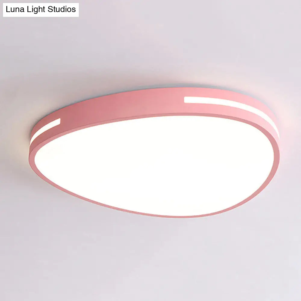 Teardrop Led Ceiling Light For Kindergarten And Bedroom - Nordic Style
