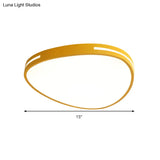 Teardrop Led Ceiling Light For Kindergarten And Bedroom - Nordic Style