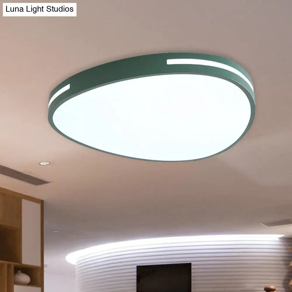 Teardrop Led Ceiling Light For Kindergarten And Bedroom - Nordic Style