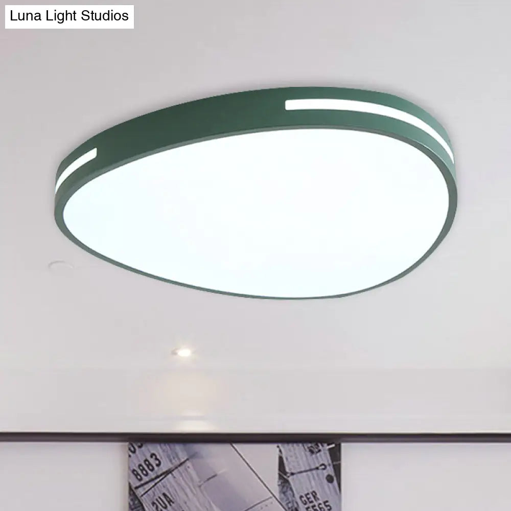 Teardrop Led Ceiling Light For Kindergarten And Bedroom - Nordic Style