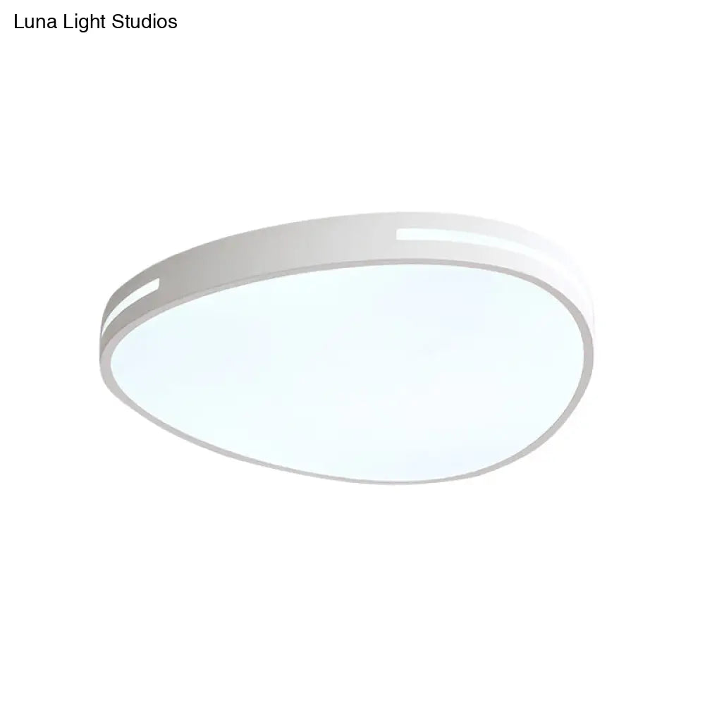 Teardrop Led Ceiling Light For Kindergarten And Bedroom - Nordic Style