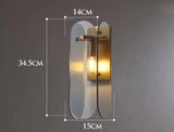 The Living Room Background Copper Wall Lamp Copper / No light source Copper Wall Lamps