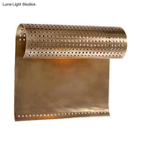 Traditional Bedside Wall Sconce: Black/Gold Metal Shade Mounted Lighting