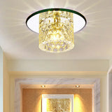 Transform Your Corridor: Simplicity Meets Elegance With Cylindrical Led Flush Ceiling Light Fixture